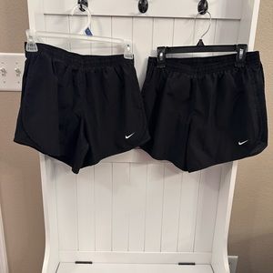 2 Pairs of Nike YXL Girls Shorts - Excellent Condition